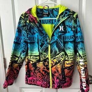 Hurley windbreaker light weight